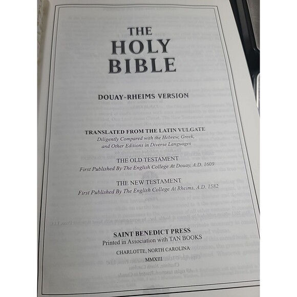 2009 First Communion Bible Saint Benedict Press Old & New Testament - Picture 6 of 9